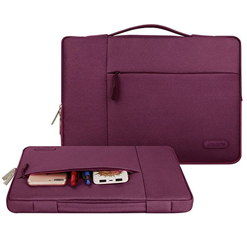 Mosiso Polyester Fabric Multifunctional Sleeve Briefcase Handbag Case ...