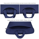 Arvok 15 15.6 16 Inch Water-Resistant Canvas Fabric Laptop Sleeve with Handle&Zipper