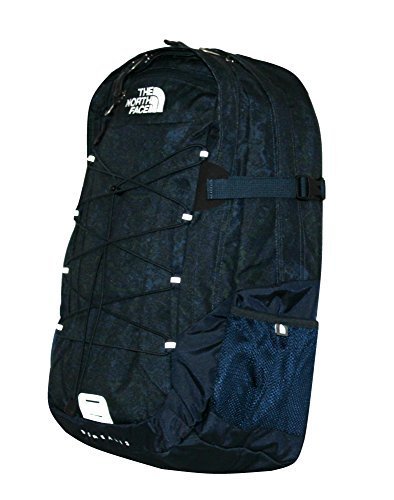 The North Face Women Classic Borealis Backpack Student School Bag URBAN NAVY PRINT