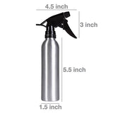 SHANY Dual Release Spray Bottle – 6 Ounces - at Home or Professional Use