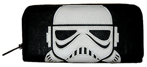 Loungefly Star Wars Laser Cut Storm Trooper Wallet (Blk/Wht)