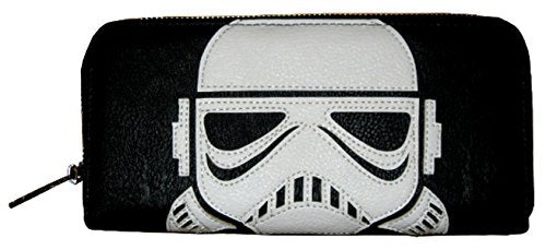 Loungefly Star Wars Laser Cut Storm Trooper Wallet (Blk/Wht)