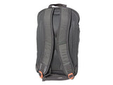 Samsonite QUILTED Backpack, 15.6" Laptop - Grey/Orange ( 13"x 18" x 5" )