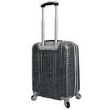 Mia Toro Macchiolina Abrasa Hardside 24 Inch Spinner, Gold, One Size