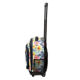Everest Wheeled Pattern Backpack, Tropical, One Size