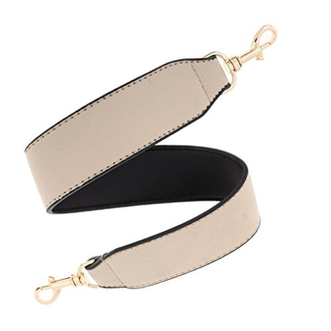 Baoblaze Women Wide Shoulder Bag Strap Replacement Removable Handbags Purse Handles - Khaki, as