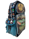 Disney Star Wars Baby Yoda" THE CHILD" Kids Backpack 16" Large Bag