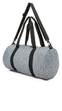 Herschel Sutton Duffel Bag, Raven Crosshatch/Black, Mid-Volume 28.0L