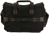 Damndog Under Gear Box Canvas 15" Duffle Bag - Tar Black