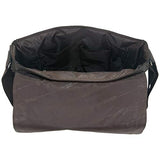 Kenneth Cole Reaction Colombian Leather Single Compartment Flapover Messenger Bag, Brown