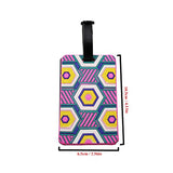 Ljy Travel Luggage Suitcase Labels Id Tags Business Card Holder, Set Of 8