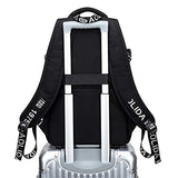 Attack on Titan Men Backpack Survey Corps Travel Bagpack USB Charging Laptop Backpack Anime Bookbag (12)
