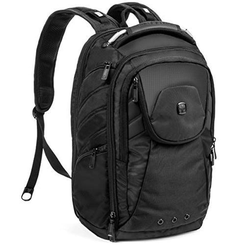 SwissGear 2762 Laptop Backpack.Laptop Backpack (17.5", Monochrome Black).