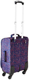 Baggallini 4 Wheel Carry-on, Firework Print