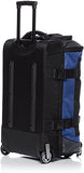 Amazonbasics Ripstop Wheeled Duffel, Blue