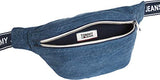 Tommy Jeans Logo Tape Denim Womens Bum Bag One Size Denim