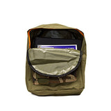 Everest Basic Color Block Backpack, Olive/Camo, One Size