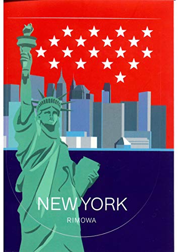 RIMOWA New York USA country sticker for Topas, Original, Salsa, Essential series for luggage and carry on"Made in Germany"