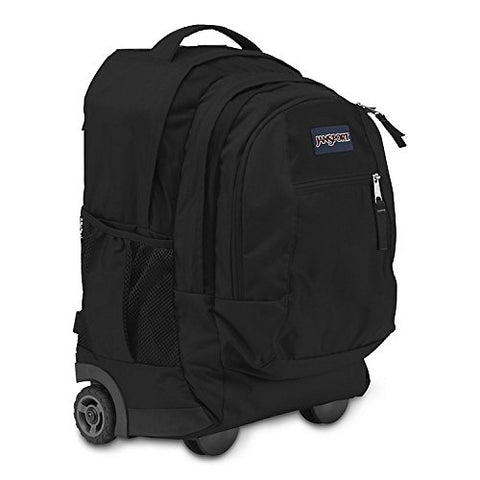 Jansport Driver 8 Core Series Wheeled Backpack(Black)