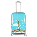 Gabbiano Paris Collection 3-Piece Expandable Hardside Spinner Set (Teal)