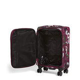 Vera Bradley Iconic Small Spinner,  Bordeaux Meadow, One Size