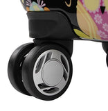Lily Bloom Hardside 28" Large Design Pattern Spinner Luggage For Woman (28in, What A Hoot)