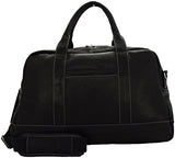 Kenneth Cole Reaction Leather 20" Duffel Bag-Carry-On Luggage (Black)