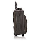 Solo Macdougal 17.3 Inch Rolling Laptop Case, Brown