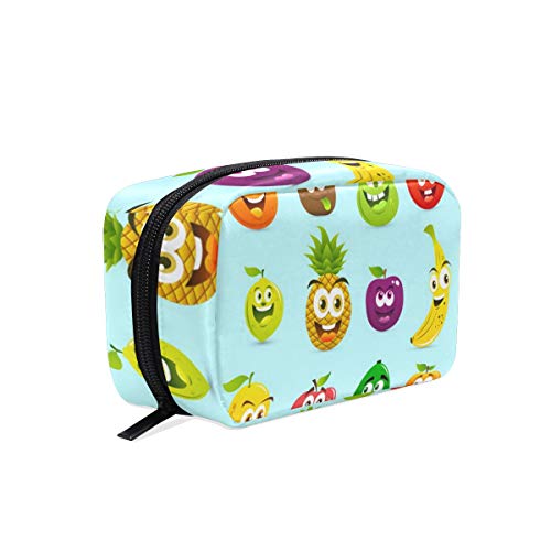 Cosmetic Bag Premium Cartoon Fruits Girls Makeup Organizer Box Lazy Toiletry Case