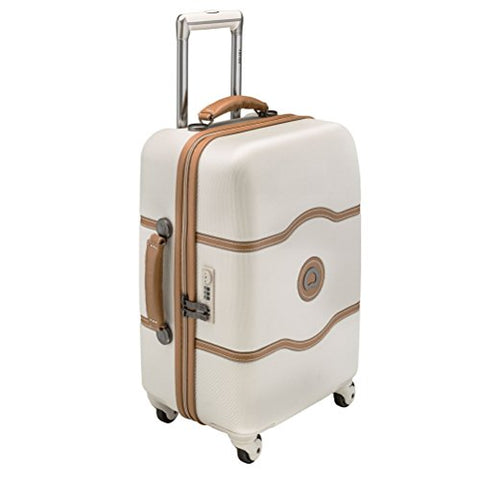 Delsey Chatelet 21" Carry-On Spinner Trolley (Champagne, 21-inch)