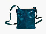 David King & Co. Florentine 3 Zip Cross Body Bag 3734 Red, Blue, One Size