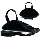 17" Neoprene Laptop Bag Sleeve with Handle,Adjustable Shoulder Strap & External Side
