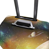 Suitcase Cover Planets In Galaxy Luggage Cover Travel Case Bag Protector for Kid Girls