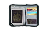 Pacsafe Rfidsafe V150 Anti-Theft Rfid Blocking Compact Passport Wallet, Black