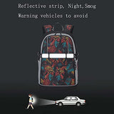 Attack on Titans Travel Laptop Backpack Durable Laptops Backpack with USB Charging Port Computer Bag Gifts for Boys Men & Women