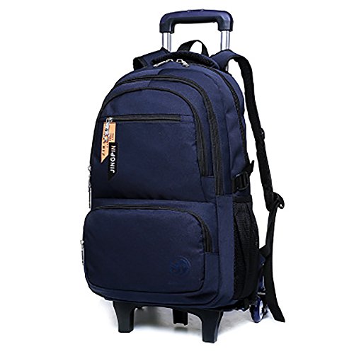 Meetbelify Wheeled Backpack School For Boys Rolling Backpack With Six ...