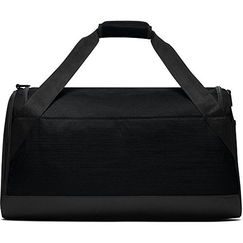 Shop Nike Brasilia 6 Duffel Bag Black/White S – Luggage Factory