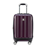 Delsey Luggage Helium Aero, International Carry On Luggage, Front Pocket Hard Case Spinner