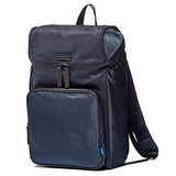 Uri Minkoff Stanton Backpack Soft Napa Leather W/ Black Twill Lining, Ocean Blue