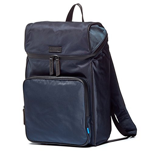 black leather stanton backpack TEMPO GRANDE Elegantly detailed Black Mesh Duffel Bag