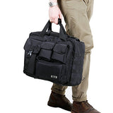 Lifewit 17" Men's Military Laptop Messenger Bag Multifunction Tactical Briefcase Computer