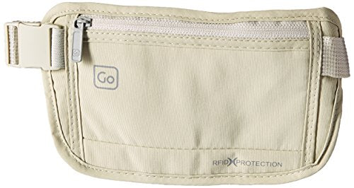 Design Go Rfid Money Belt Grey, Beige