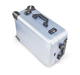 Zero Halliburton Classic Aluminum 2.0 - Carry-On 2 Wheel Luggage (POLISHED BLUE)