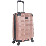 Ben Sherman Nottingham 20" Lightweight Durable Hardside 4-Wheel Spinner Carry-On Luggage,
