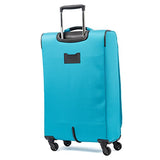 Atlantic Ultra Lite Softsides 25" Expandable Spinner, Turquoise Blue