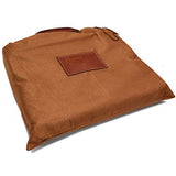 Floto Cortona Roller Buckle Briefcase Messenger Bag in Brown Tempesti Leather