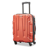 Samsonite Centric Expandable Hardside Carry On Luggage with Spinner Wheels, 20 Inch, Burnt Orange