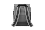 Moleskine ID Backpack, Slate Grey, Small - for Work, School, Travel & Everyday Use, Space for Devices, Tablet, Laptop, Chargers Notebook Planner or Organizer, Padded Adjustable Straps Secure Zipper