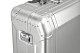 Zero Halliburton Geo Aluminum 3.0-Carry-On 2-Wheel Travel Case, Silver