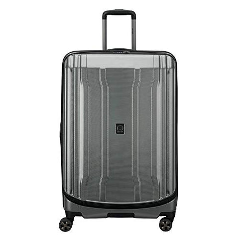 DELSEY Paris Luggage Cruise Lite Hardside 2.0 29" Checked Expandable Suitcase, Platinum